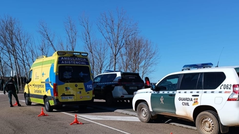 Fallece un varón tras ser atropellado por un camión en la A-6