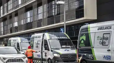 Herido grave un hombre de 64 años al caerse de la moto en Logroño
