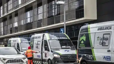 Herido grave un hombre de 64 años al caerse de la moto en Logroño