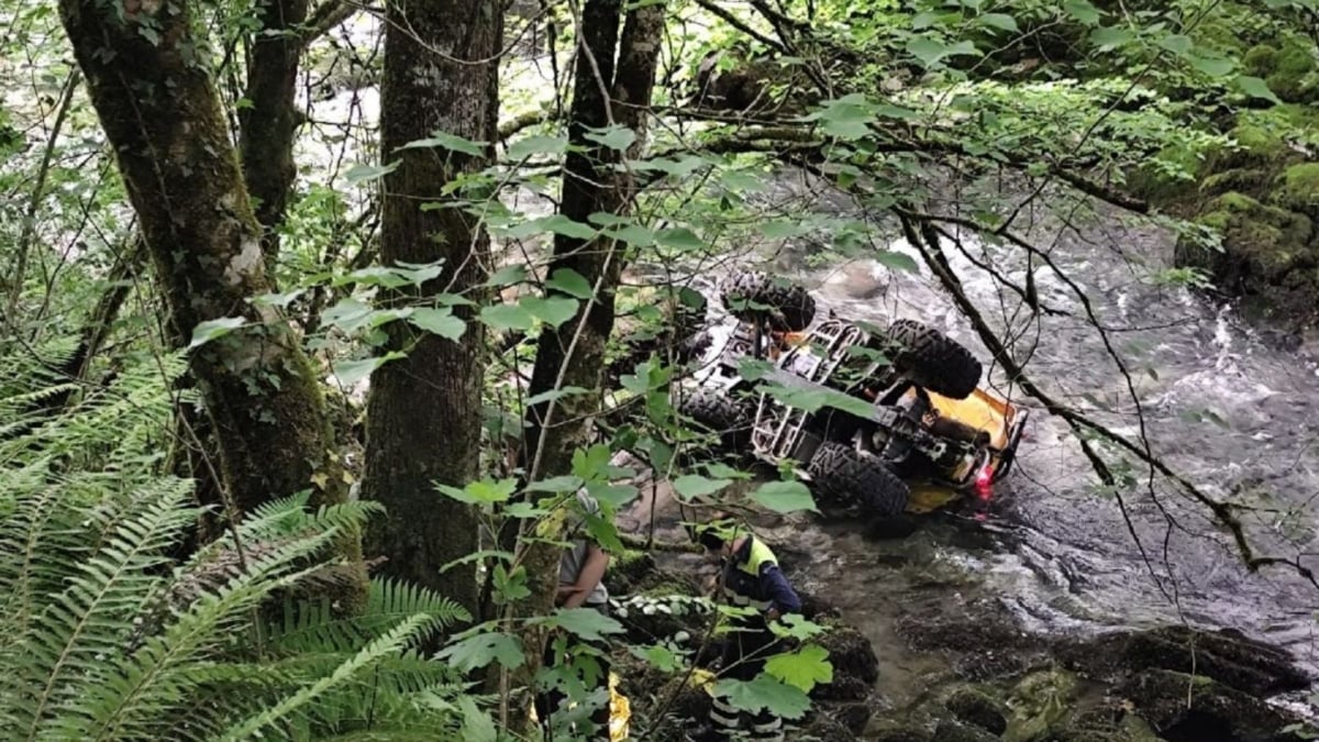 Fallece un hombre de 59 años al precipitarse con un quad al río