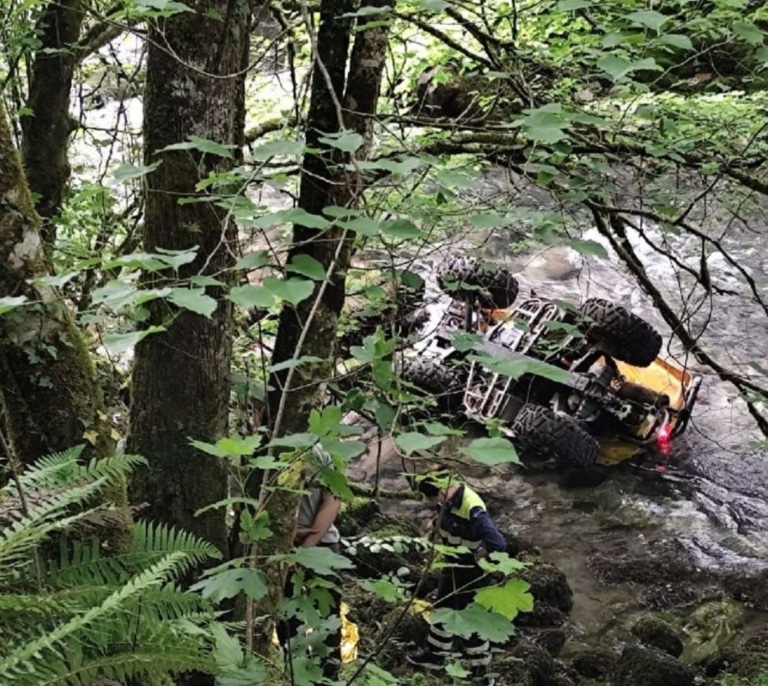 Fallece un hombre de 59 años al precipitarse con un quad al río
