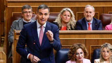 Sánchez a Feijóo sobre la "casquería" de los wasaps: "Se regodea con una filtración que es un delito. Perderá en 2027 por aburrimiento"