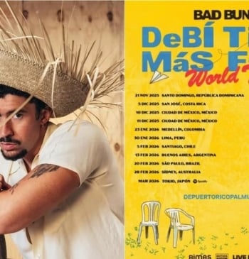 Bad Bunny actuará en Madrid y Barcelona en mayo de 2026