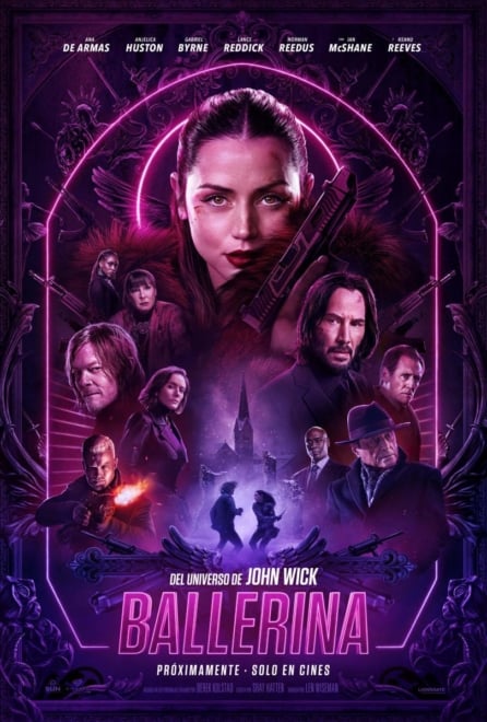 Cartel de Ballerina, la nueva película de Ana de Armas | Filmaffinity