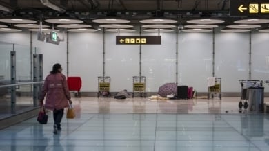 La bronca política por los indigentes crea en Barajas la peor imagen de Madrid