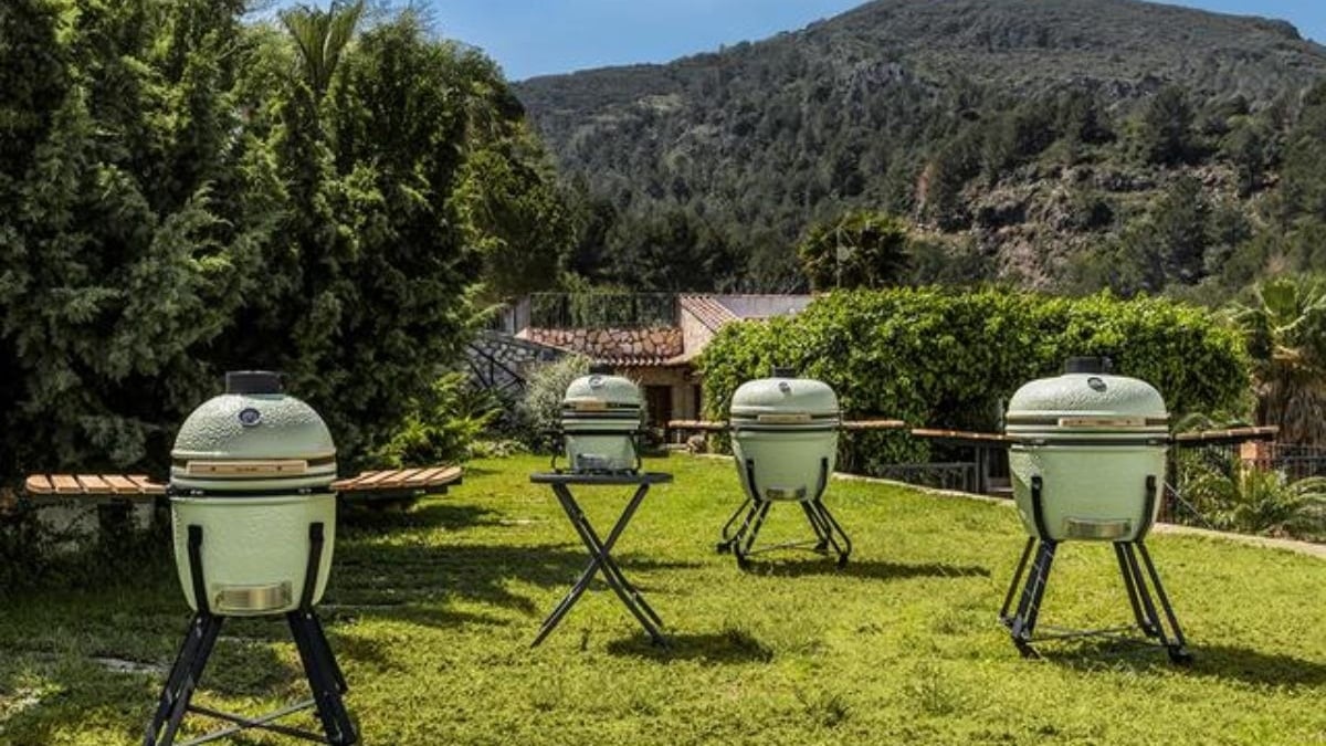 Barbacoa de carbón Cecotec cerámica Dragonfire 3200 Kamado