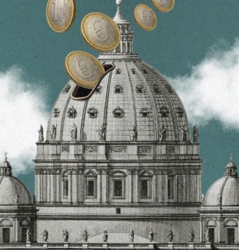 Las dos caras del dinero del Papa