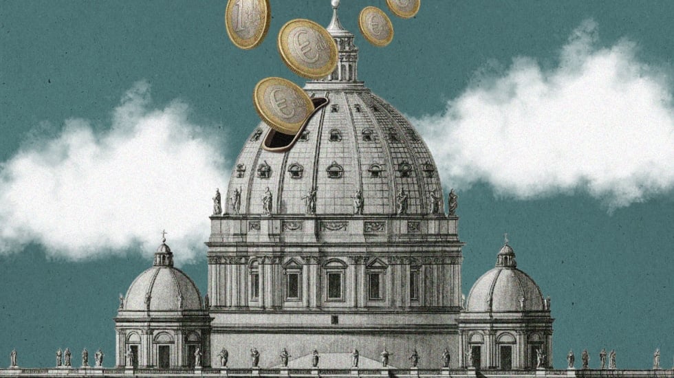 Las dos caras del dinero del Papa 