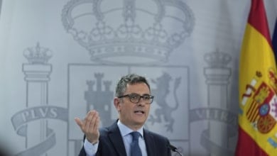 El lapsus de la Portavoz Pilar Alegría: llama Ábalos a Bolaños