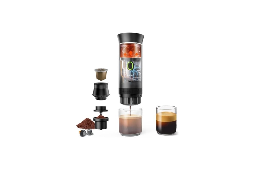 Cafetera cápsulas portátil
