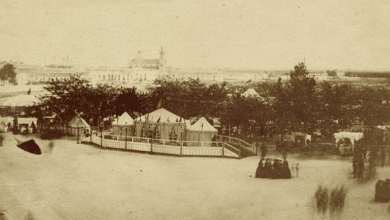 Exhiben la primera foto realizada en la Feria de Abril de Sevilla, en 1859