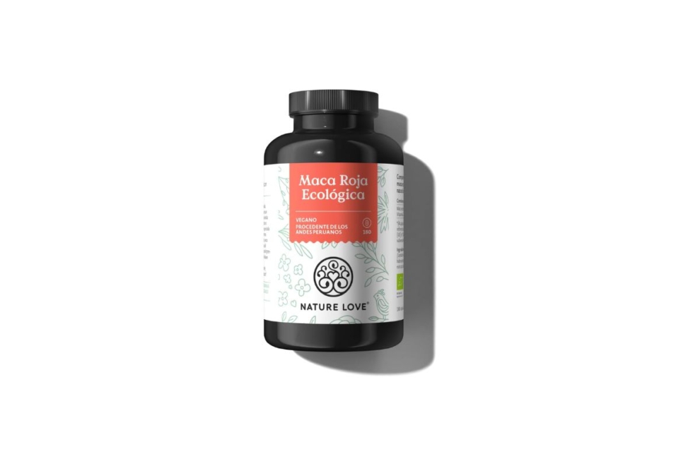 Complemento alimenticio Maca Roja Ecológica NATURE LOVE