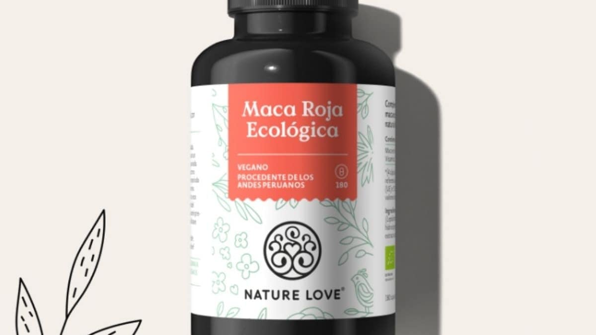 Complemento alimenticio Maca Roja Ecológica NATURE LOVE