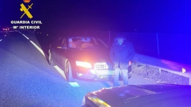 Guardia Civil detiene hombre de 74 años por circular 20 kilómetros en sentido contrario en la AP-7