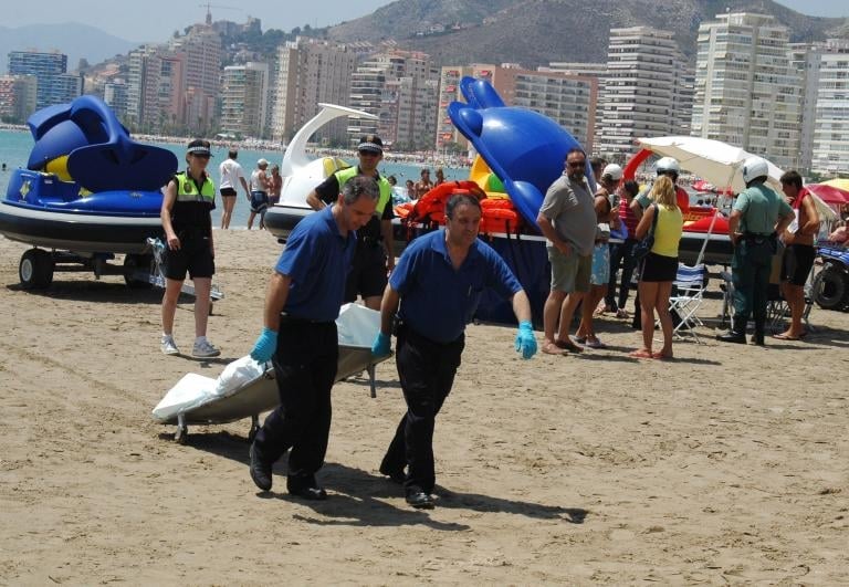 Fallece una mujer de 78 años tras ahogarse en una playa de Valencia