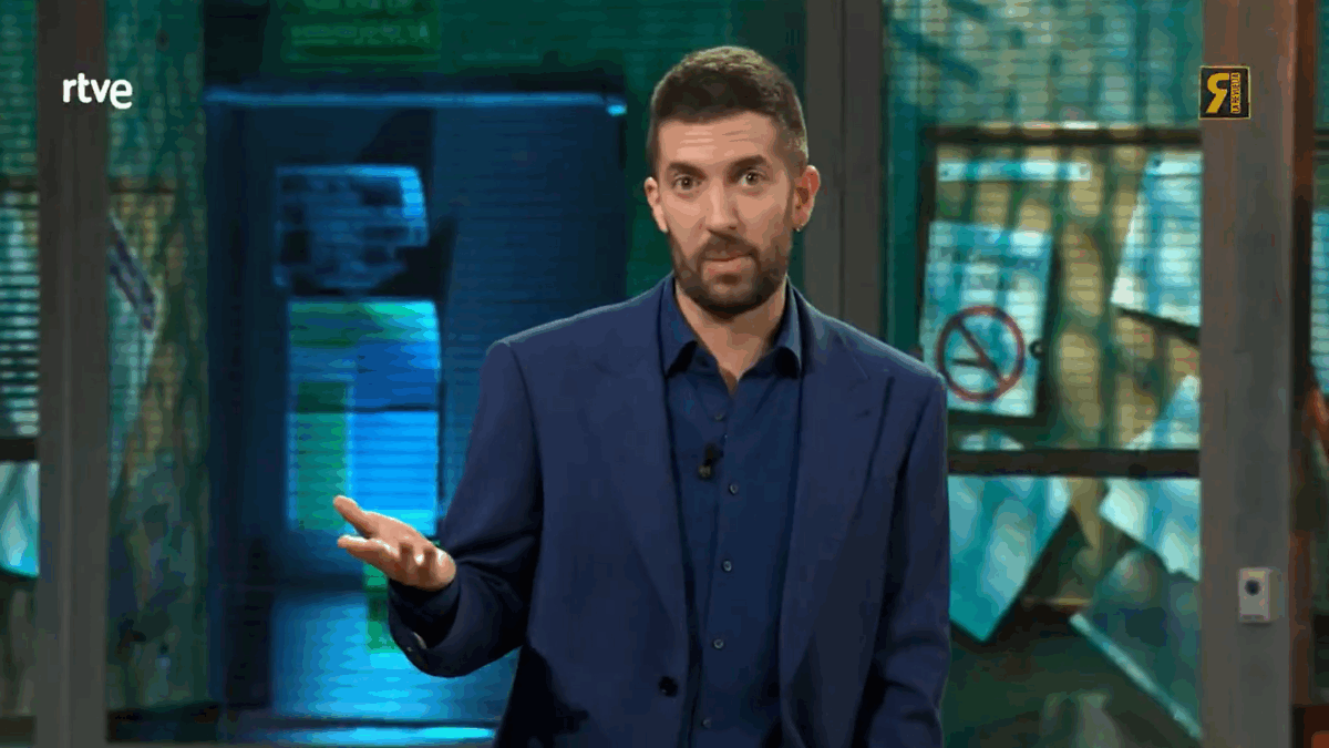 David Broncano responde a Melody en La revuelta, el espacio de humor que emite La 1 de TVE de lunes a jueves (21.40)