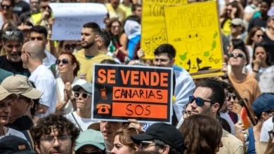 Canarias volverá a manifestarse contra el modelo turístico de las islas
