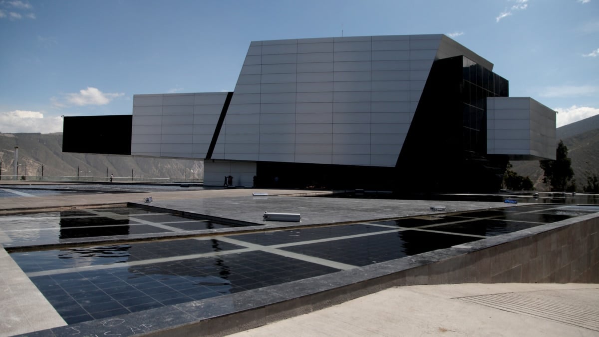 El edificio de Unasur en Quito