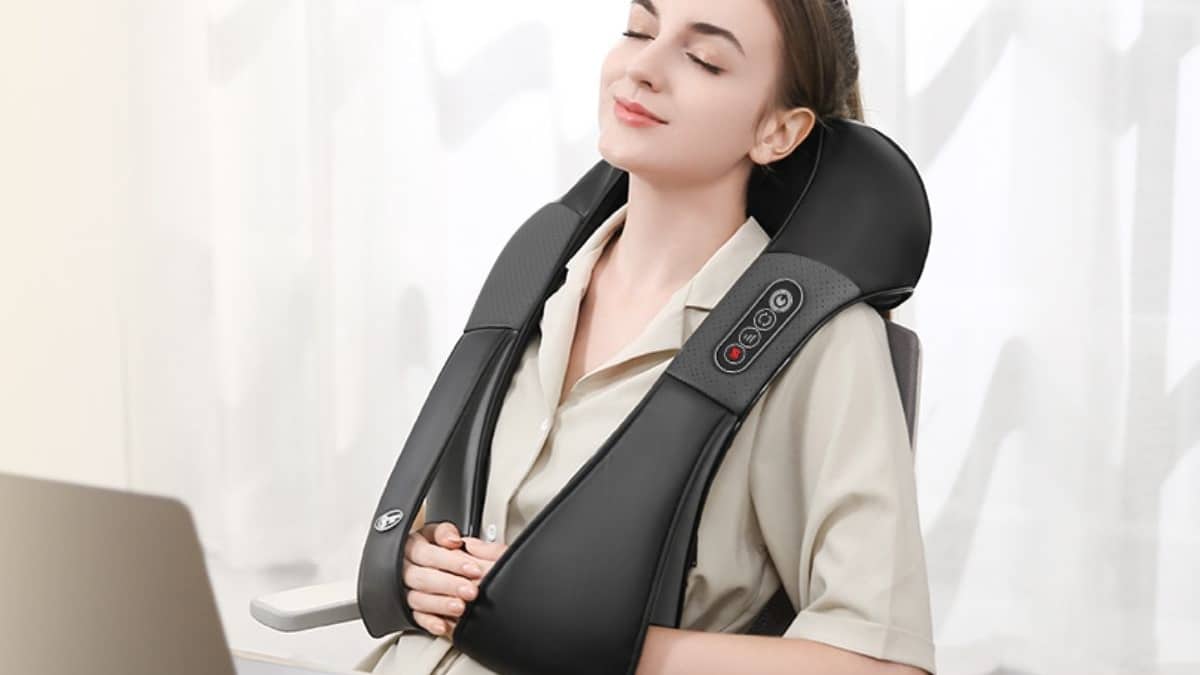 El mejor masajeador de cuello con descuento