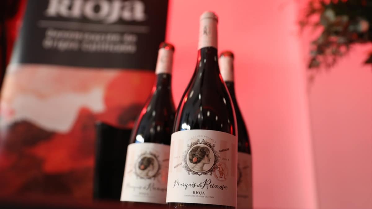 Presentación de vinos de la denominación Rioja.
