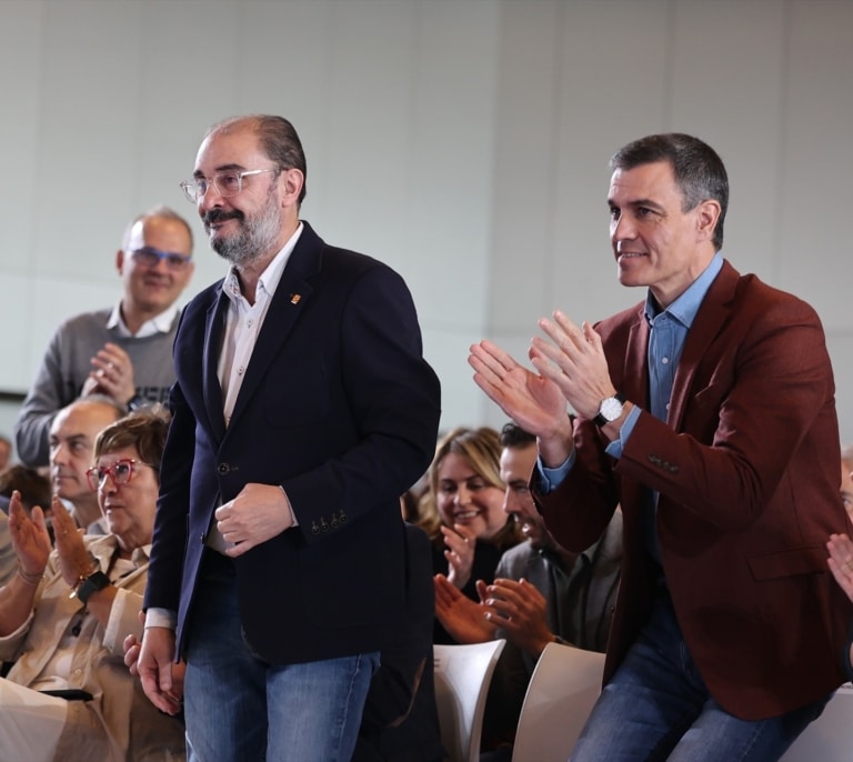 Lambán señala la "ira y pérdida de control" de Sánchez en broncas "muy serias" por teléfono