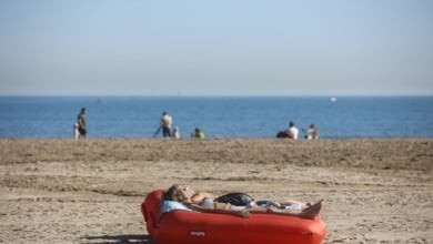 La Aemet eleva la alerta a naranja en la C.Valenciana ante la previsión de fuertes lluvias