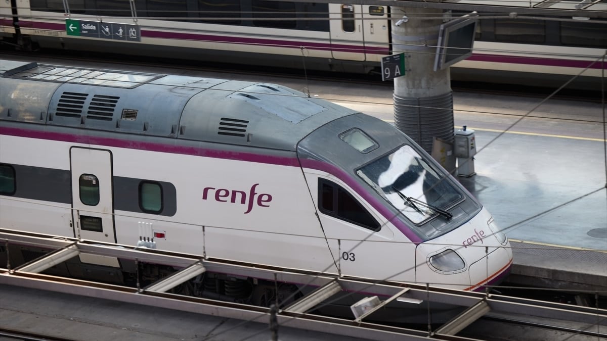 Tren Alvia en Atocha.