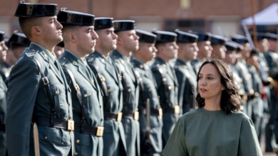 La directora de la Guardia Civil se reúne con el teniente coronel Balas, jefe de la UCO, para trasladarle su apoyo