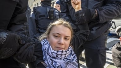 De Vietnam a Gaza: los ecologistas recuperan sus raíces pacifistas