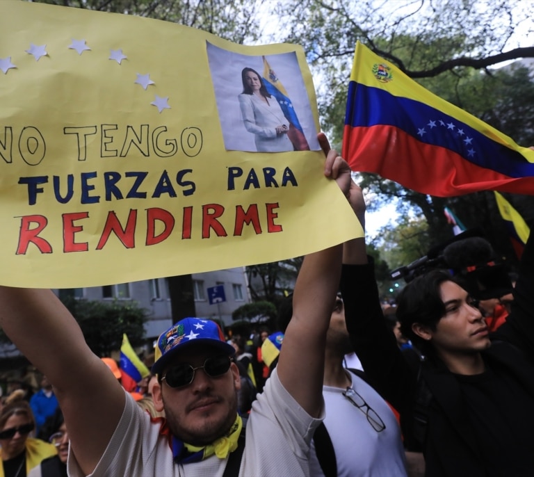 Los arrestos por "expresar opiniones" en Venezuela subieron un 254 % en 2024