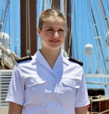 La princesa Leonor se hace oír desde su último destino en América