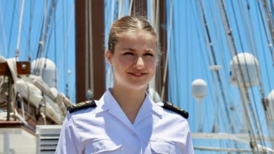 La princesa Leonor se hace oír desde su último destino en América