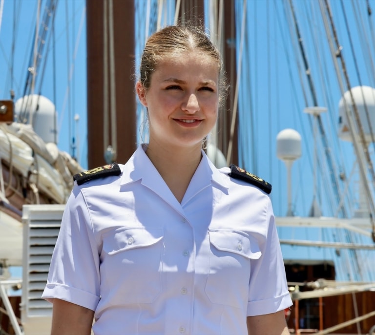 La princesa Leonor se hace oír desde su último destino en América