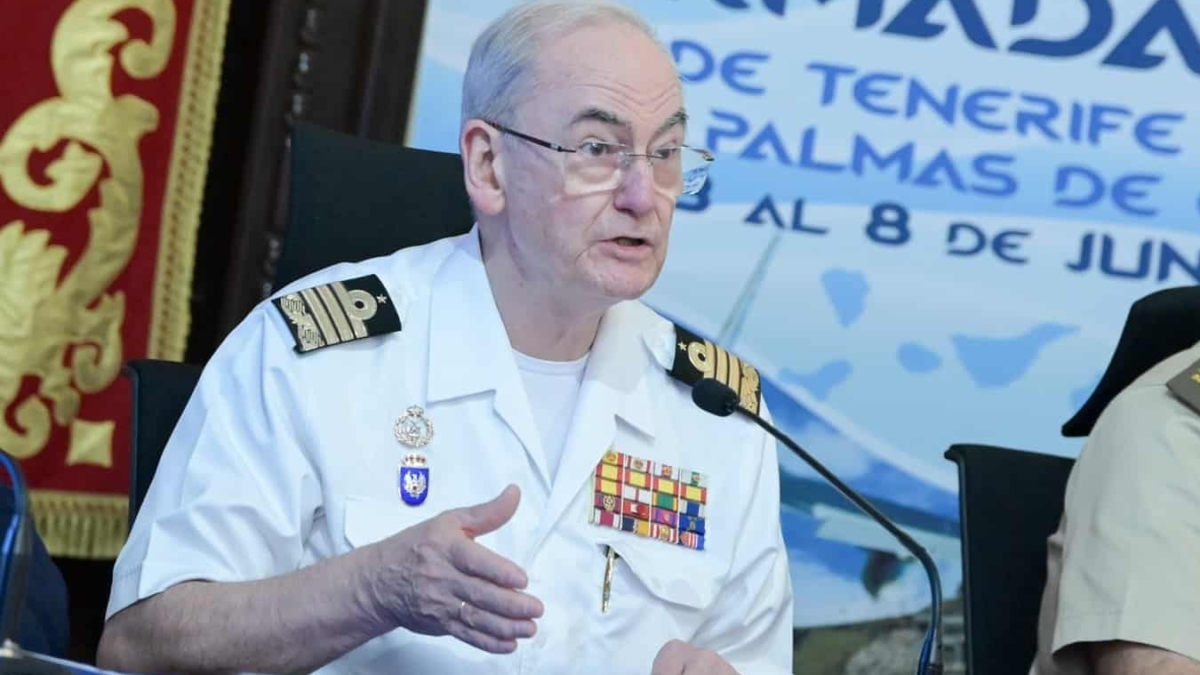El Jefe del Estado Mayor de la Defensa, Teodoro López Calderón.