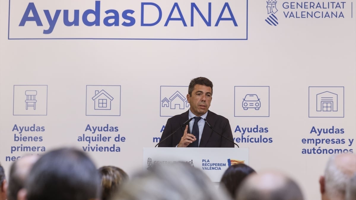 El president de la Generalitat, Carlos Mazón.
