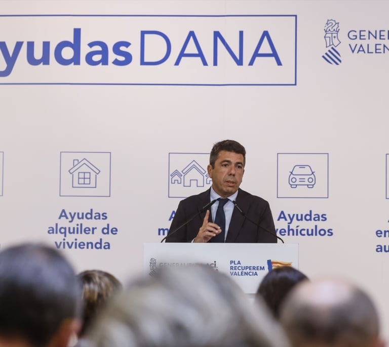 La reunión de Carlos Mazón con las víctimas de la DANA será "cuando ellos quieran"