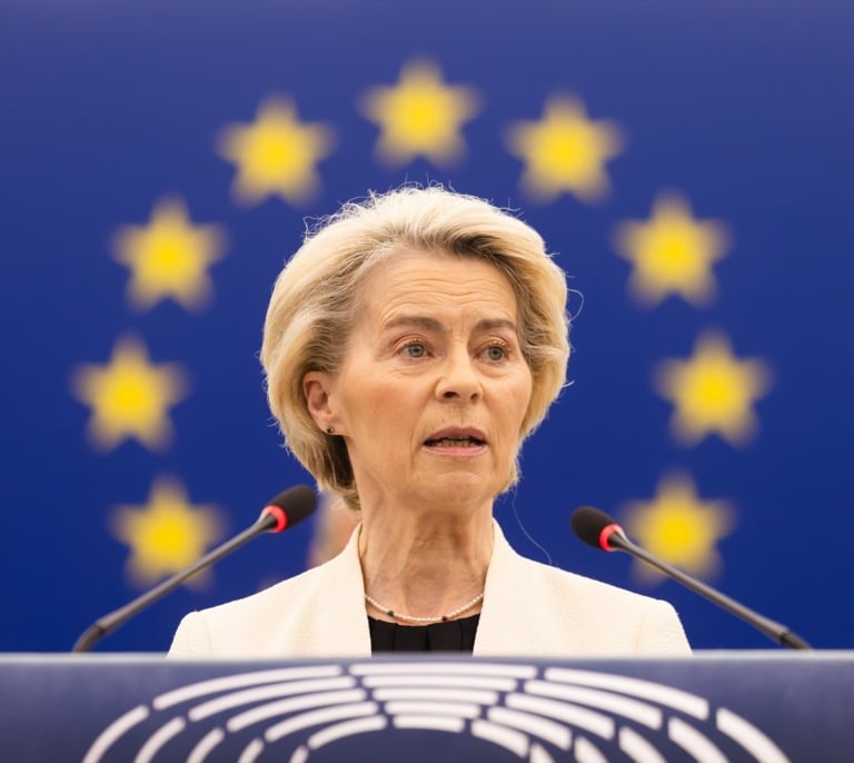 Von der Leyen pide invertir "masivamente" en energía y almacenamiento eléctrico para bajar sus precios