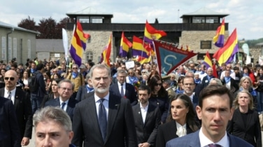 Los reyes, en Mauthausen con los "republicanos que lucharon contra el nazismo"