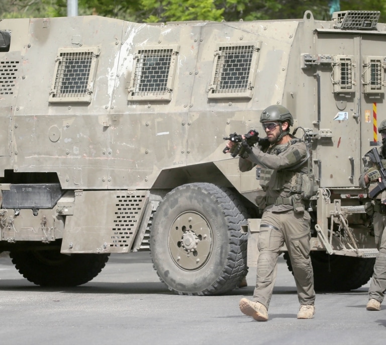 Fuerzas israelíes disparan contra una delegación de diplomáticos en Cisjordania