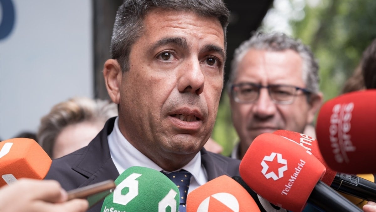 El president de la Comunidad Valenciana, Carlos Mazón.