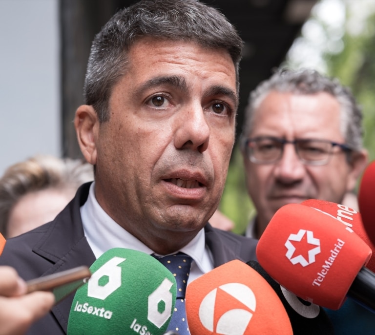 Carlos Mazón anuncia que el FMI abrirá en Valencia su primera oficina en España