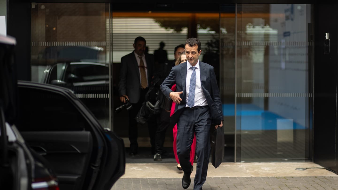 El presidente de Indra, Ángel Escribano.
