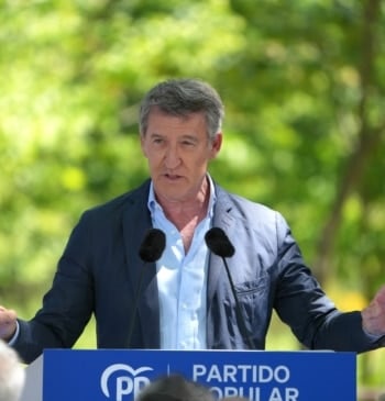 Feijóo reivindica "un rearme moral" y aspira a "10 millones de votos" [...]