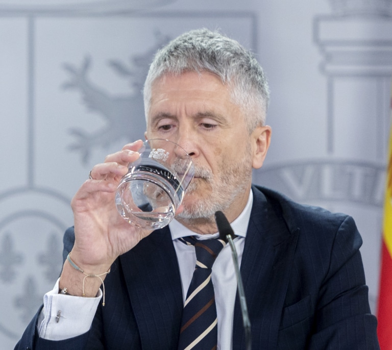 Marlaska adelanta que el Gobierno no actuará contra Leire Díez: debe ser el juez quien investigue los ataques a la UCO