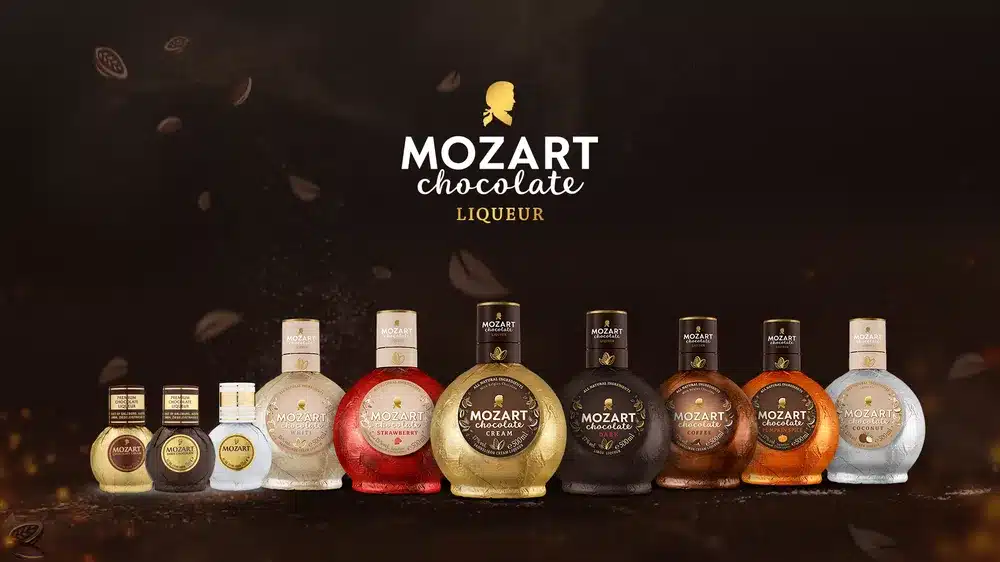 Alerta sanitaria de licores Mozart con leche no declarada en el etiquetado