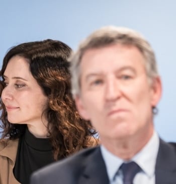 Feijóo, ante la tesitura de definir las relaciones del PP con Vox, [...]