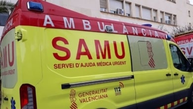 Heridos graves tras sufrir un accidente de coche en la CV-857 en Elche