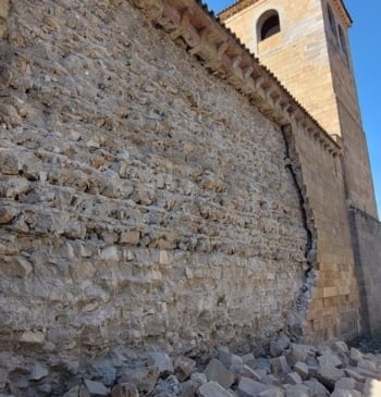 Se derrumba el paño norte de la Iglesia de San Andrés de [...]