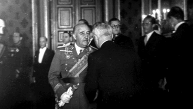 Cuando España celebró el día de la Victoria en Europa como "un nuevo triunfo de Franco"