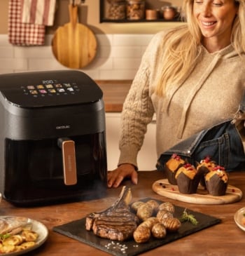 8,5 litros, grill doble y 70 € de descuento: Esta freidora de [...]